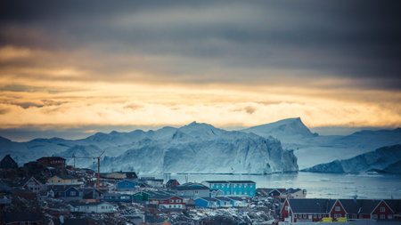Beautiful winter landscape of Jokulsarlon, Iceland.