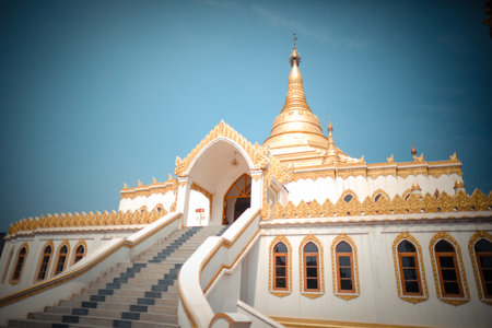 Wat Phra That Doi Suthep, Chiang Mai, Thailandの写真素材