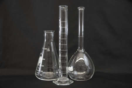 Laboratory glasswareの写真素材