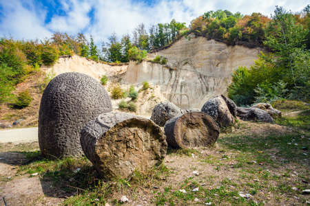 The Trovants of Costesti  The Living and Growing Stones of Romaniaの写真素材