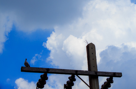 clouds on the sky background.の写真素材