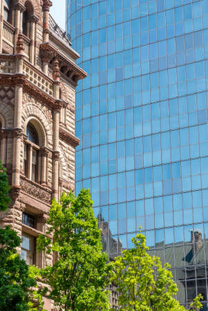 View on the downtown of Toronto City, Ontario province, Canadaの写真素材