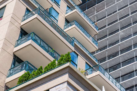 View on the downtown of Toronto City, Ontario province, Canadaの写真素材