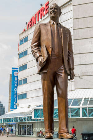 View of the Rogers center Toronto city, Canadaのeditorial素材