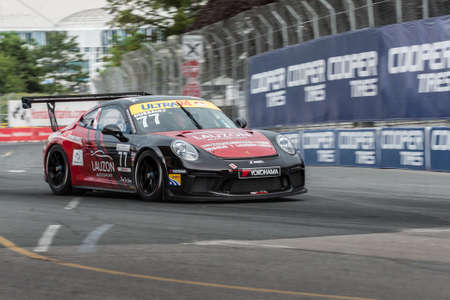 TORONTO, ON - JULY 16: Car during the Porsche Ultra 94 GT3 Cup Challenge Race at Exhibition Place in...