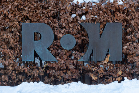 Toronto, ON, Canada â December 17, 2022: The Royal Ontario Museum is a museum of art, world culture and natural history in Toronto, Ontario, Canadaのeditorial素材