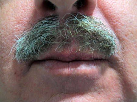 mustache manの写真素材