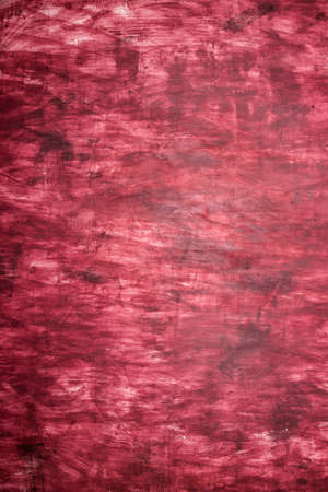Creative abstract drawing in red juicy tones made by paintsの写真素材