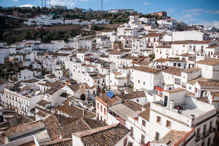 Setenil in the province of Cadizの写真素材