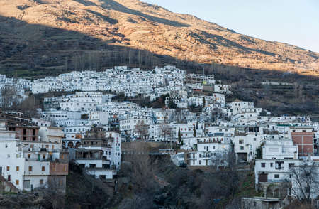 Villages of the Alpujarras of Granada, Trevlezの写真素材