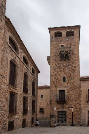 Cceres medieval town, Spainのeditorial素材