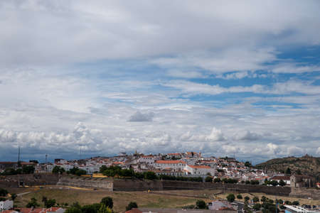 Beautiful town of Elvas in Portugalの写真素材