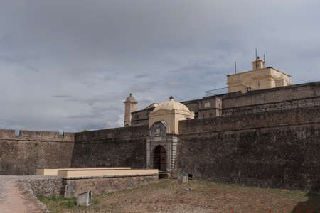 ancient fortress of Santa Lucia in the Portuguese town of Elvas, Portugal