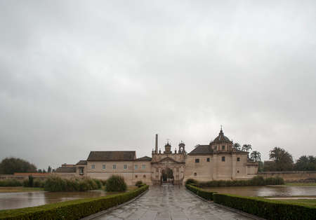 Real monastery of La Cartuja in Seville, Andalusiaのeditorial素材