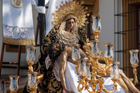 brotherhood of Marketplace, Holy Week in Sevilleの写真素材