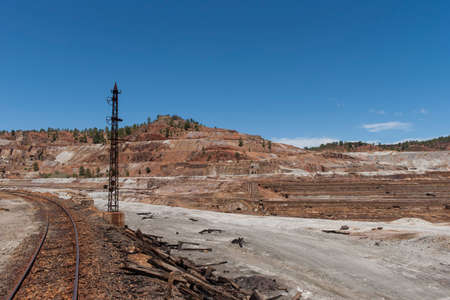 Rio Tinto mine in Huelva, Andalusia
