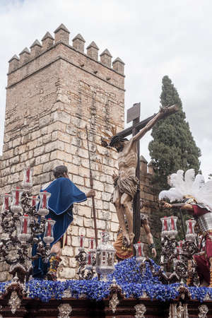 Brotherhood of Cerro del Aguila, Easter in Sevilleのeditorial素材