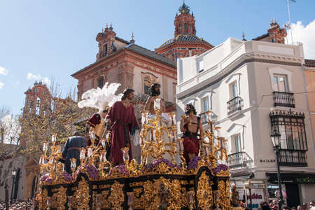Brotherhoods of penance of Holy Week in Seville Jesus stripped of his garments