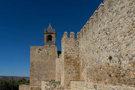 Spain monuments in the citadel of Antequera in Malagaのeditorial素材