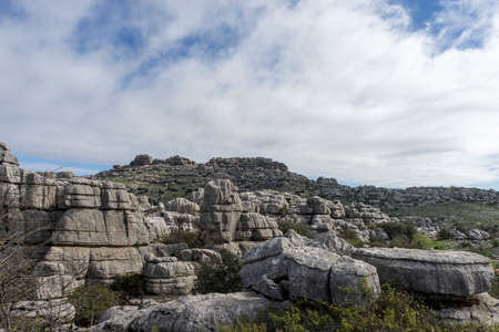 the great wonders of nature Torcal de Antequera in the province of Malaga