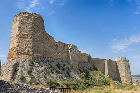 Ayub Castle in the town of Calatayud, Zaragozaの写真素材
