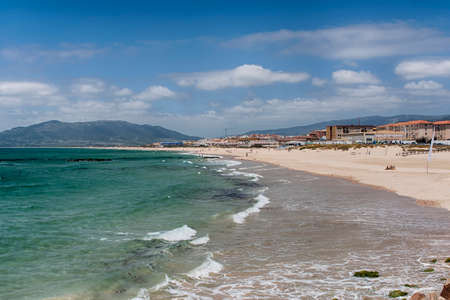 beaches of southern Andalusia, Tarifaの写真素材