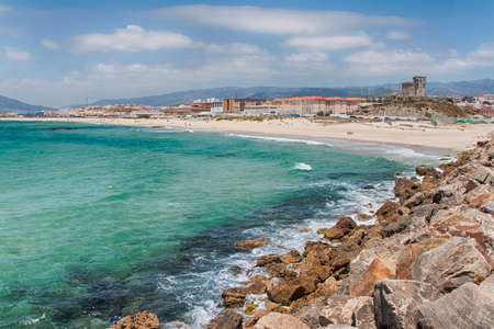 beaches of southern Andalusia, Tarifaの写真素材