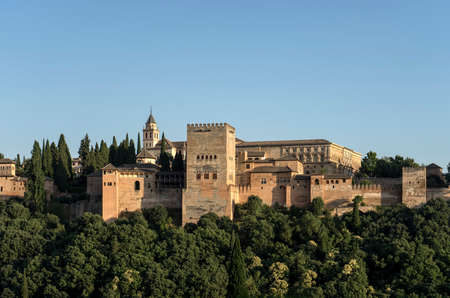 Monuments of Spain ± a, Alhambra in Granadaのeditorial素材