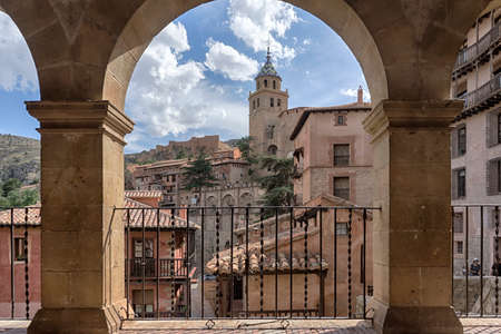 beautiful villages of Spain      in the province of Teruelの写真素材