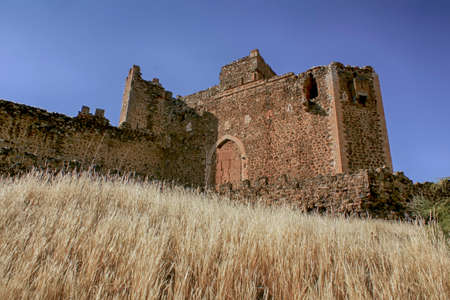 Montalban Castle in the province of Toledoの写真素材