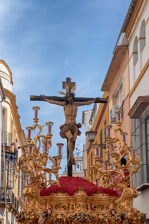 Brotherhood Of Thirst, Holy Week in Seville, Jesus on the cross