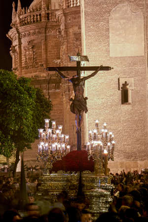 Brotherhood of Christ's Love, Holy Week in Sevilleのeditorial素材