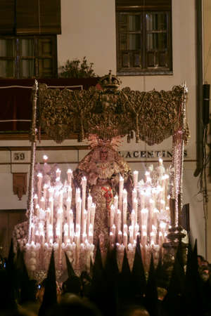 Step of palio de la Esperanza Macarena, Holy Week in Seville