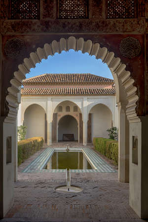 Monuments in Andalusia, the Alcazaba of Malagaのeditorial素材