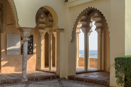 Monuments in Andalusia, the Alcazaba of Malagaのeditorial素材