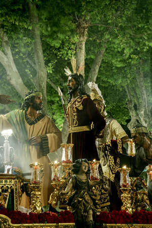 Brotherhood of the sweet name, Holy Week in Sevilleのeditorial素材