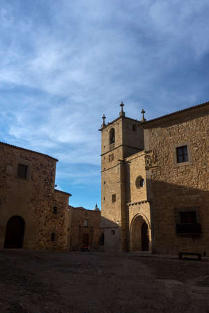 Beautiful and monumental city of Caceres in Spain