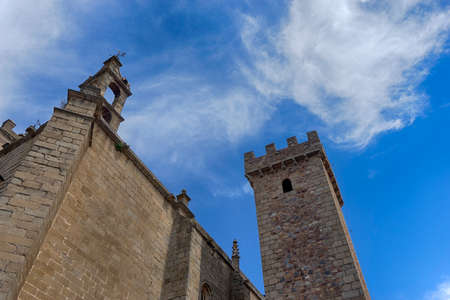Strolls through the beautiful medieval city of Caceres, Spain