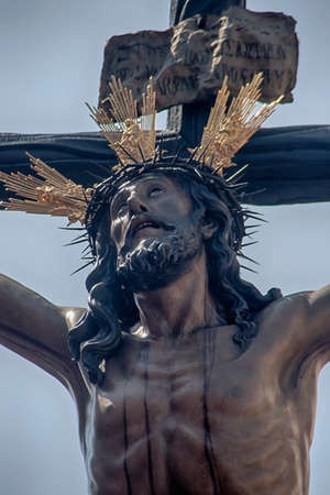 images of the holy week of Seville, Brotherhood of the puppy of Trianaのeditorial素材