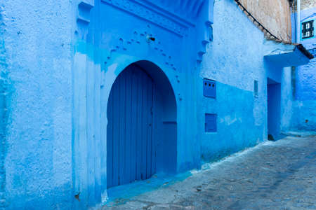 Corners of the beautiful city of Chefchaouen in northern Morocco