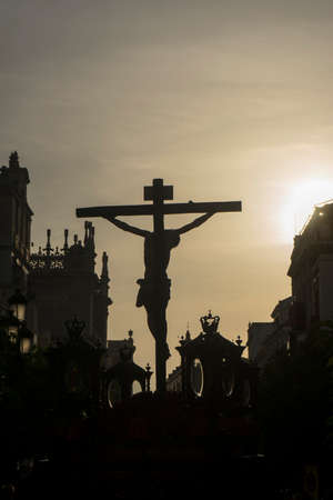 Brotherhood of the negritos, Holy Week in Sevilleのeditorial素材