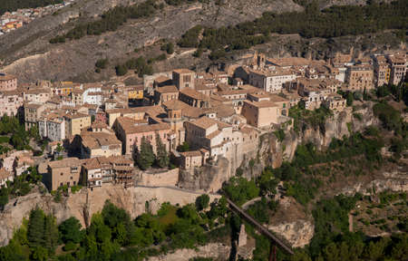 Monumental city of Cuenca, Spainの写真素材