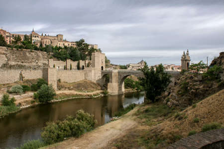 Monumental city of Toledo, Spainの写真素材