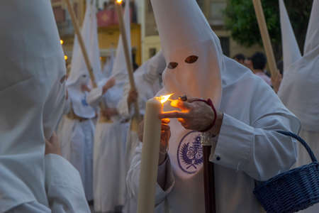 Holy Week in Seville, the penitents
