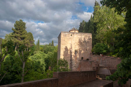 Alhambra of Granada, Spainのeditorial素材