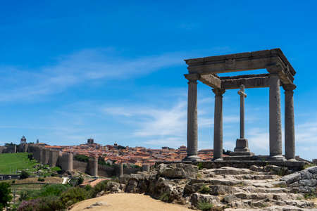 Stroll along the beautiful medieval city of Avila, Spain