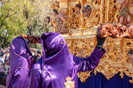 Holy Week in Seville, the penitents