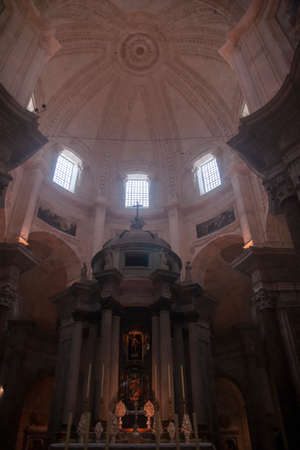 Cathedral of the Holy Cross of Cadiz, Andalusiaのeditorial素材