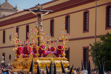 Jesus on the Cross, Christ of the Brotherhood of St Bernard, Holy Week of Seville