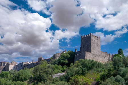 Castle of Castellar de la Frontera in the province of Cadiz, Spainのeditorial素材